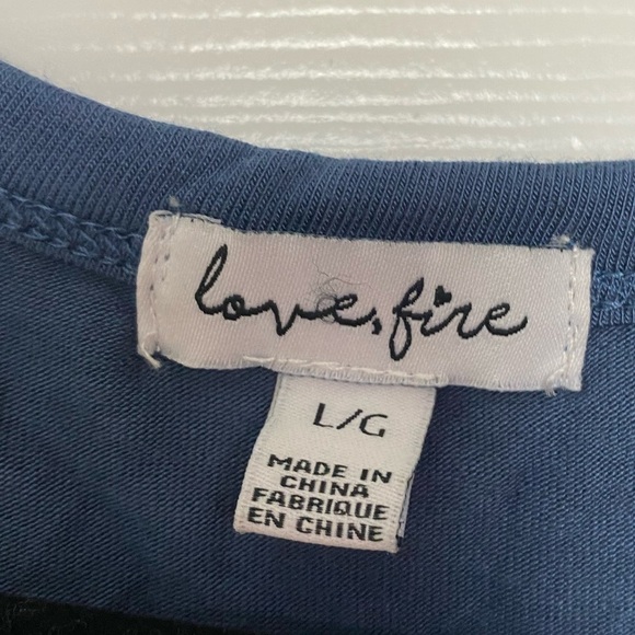 Love, Fire stripe lace front dress - Picture 4 of 4